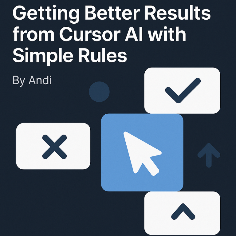 Boost Cursor AI Output with Andi’s Simple Rules! - Vibe Coding Guru